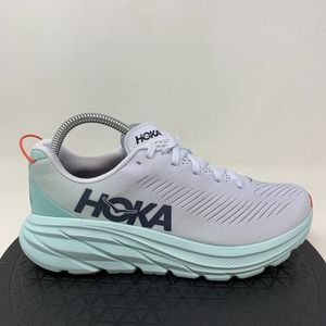 Hoka One One Womens Rincon 3 Running Shoes Size 8 Sneakers Gym Training Blue